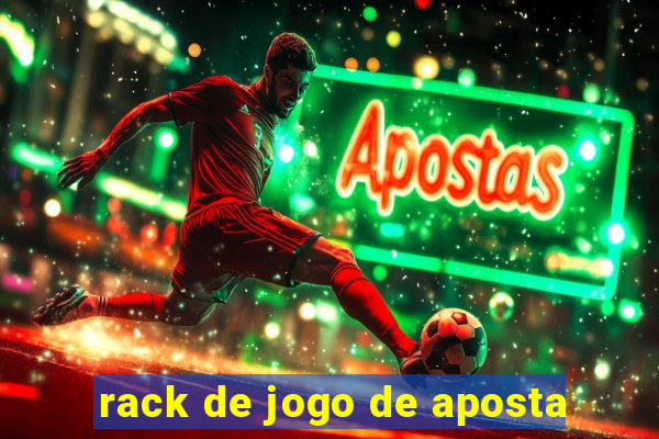 rack de jogo de aposta